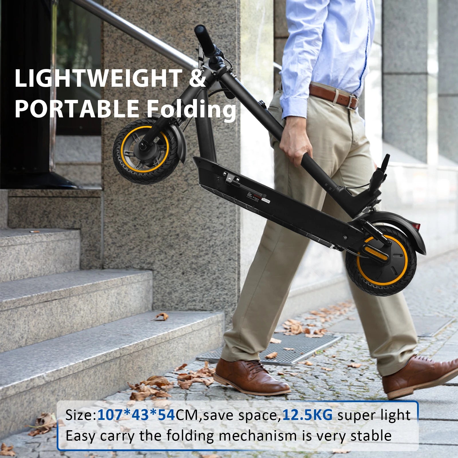 2026 Upgrate AOVOPRO TX01 Smart APP Electric Scooter 350W/500W Powerful Motor 36V25-45KM  Range Adults EScooter with Dual Brake