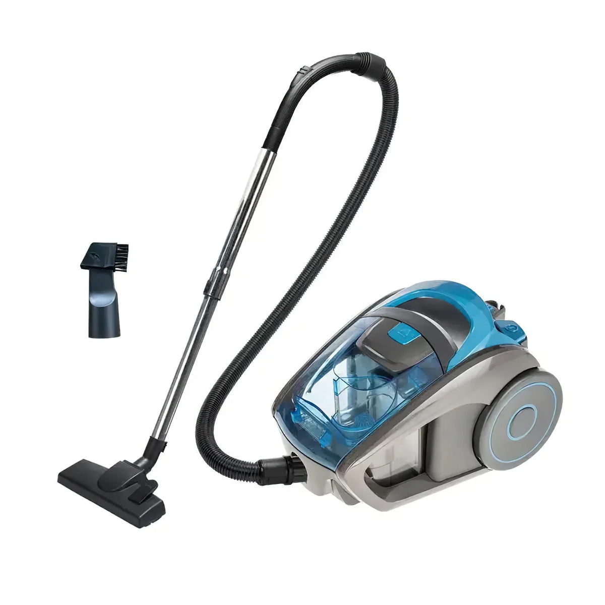 2800W Bagless Canister Vacuum Cleaner Multi-Cyclonic Filtration 15kpa