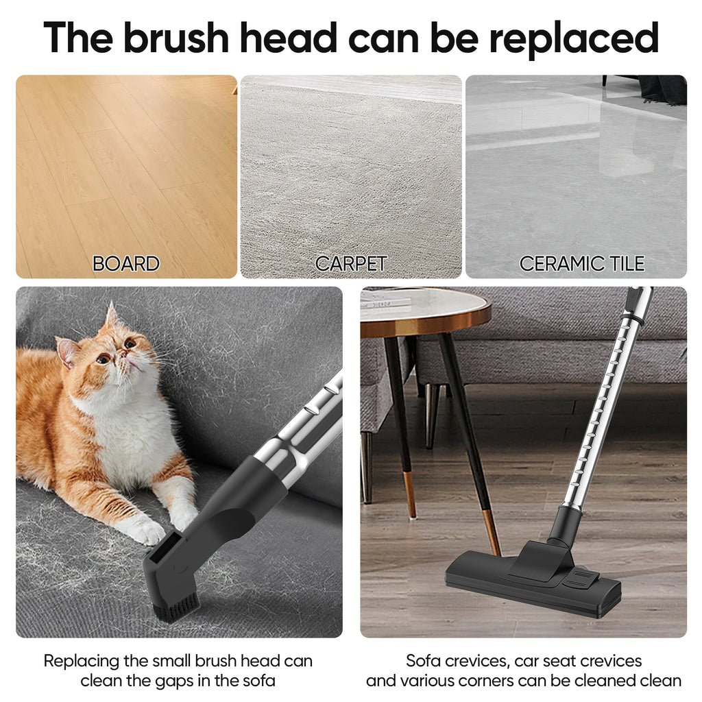3600W 15000PA  Vacuum Suction Power Vacuum Cleaner Handheld Smart