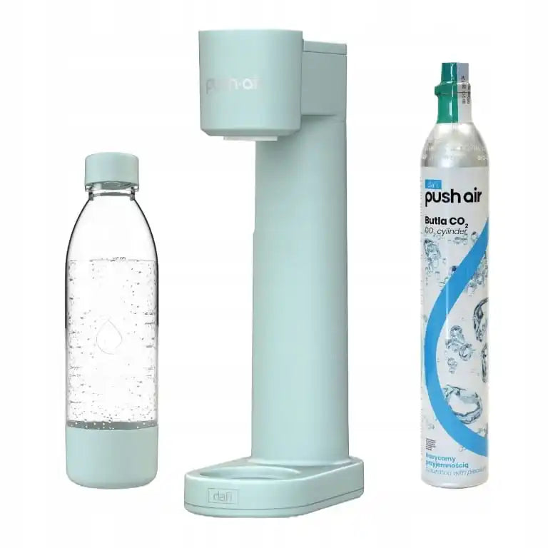 Dafi PushAir water Saturator + 1x 0.7L bottle + CO2 cartridge set