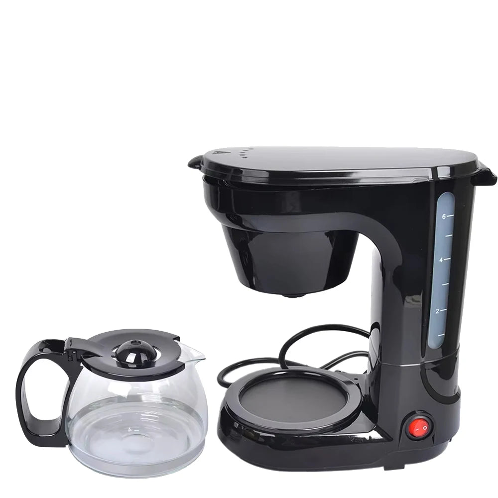 750ml Filter Coffee Maker Machine 650W Instant Anti-Drip Fast Brewing , Drip Coffee Maker, Drip Coffee Maker