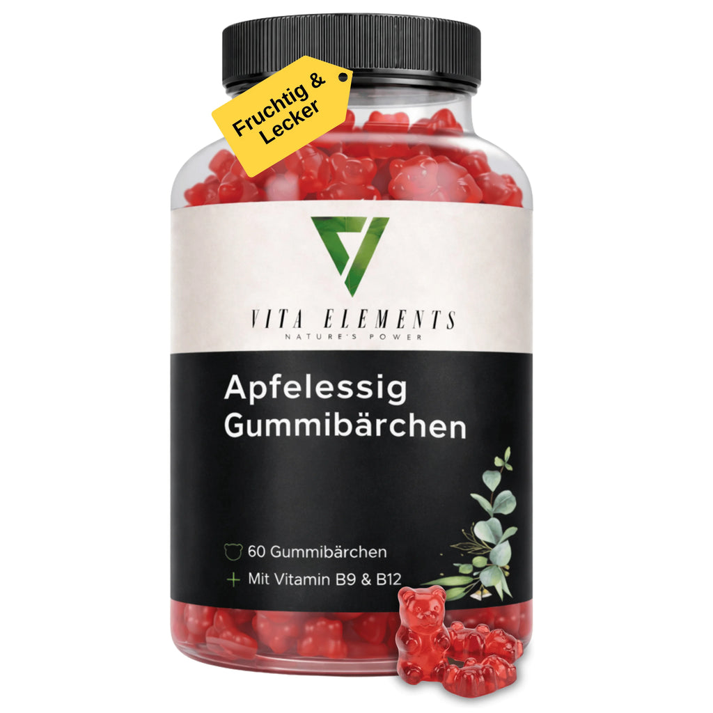 Apple Cider Vinegar Gummy Bears | Lab-tested in Germany | Dietary Supplement