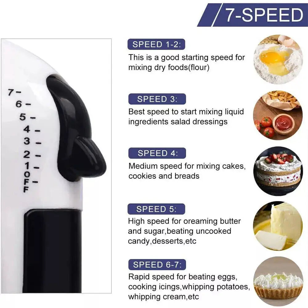 Multifunctional Electric Stand Mixer, 7 Speed Settings