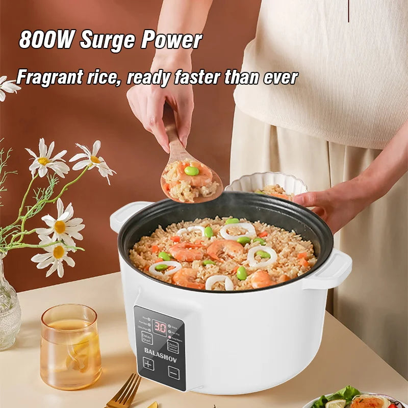 3.5L Electric Multifunctional Cooker Household Hot Pot Intelligent Non-stick Cookware for Kitchen and Home Appliance Rice Pot EU