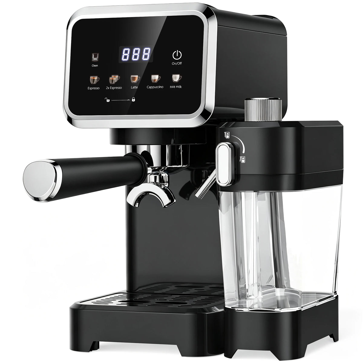 Espresso Machine with Color Touchscreen, 20 Bar