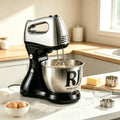 Premium Stand Mixer with Stainless Steel Bowl, 2-in-1 Hand & Stand Mixing Machine