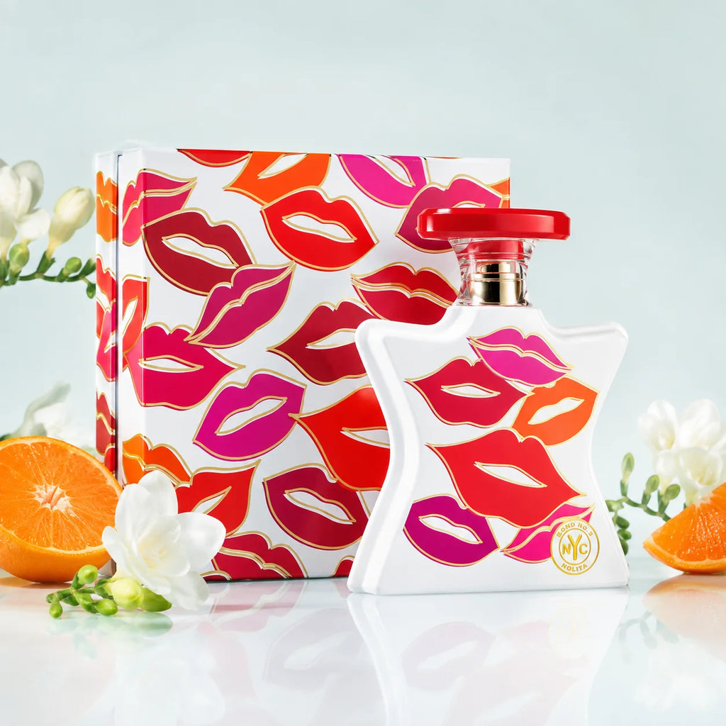 Bond No.9 Nolita Lip Mask Pattern White Curved Bottle