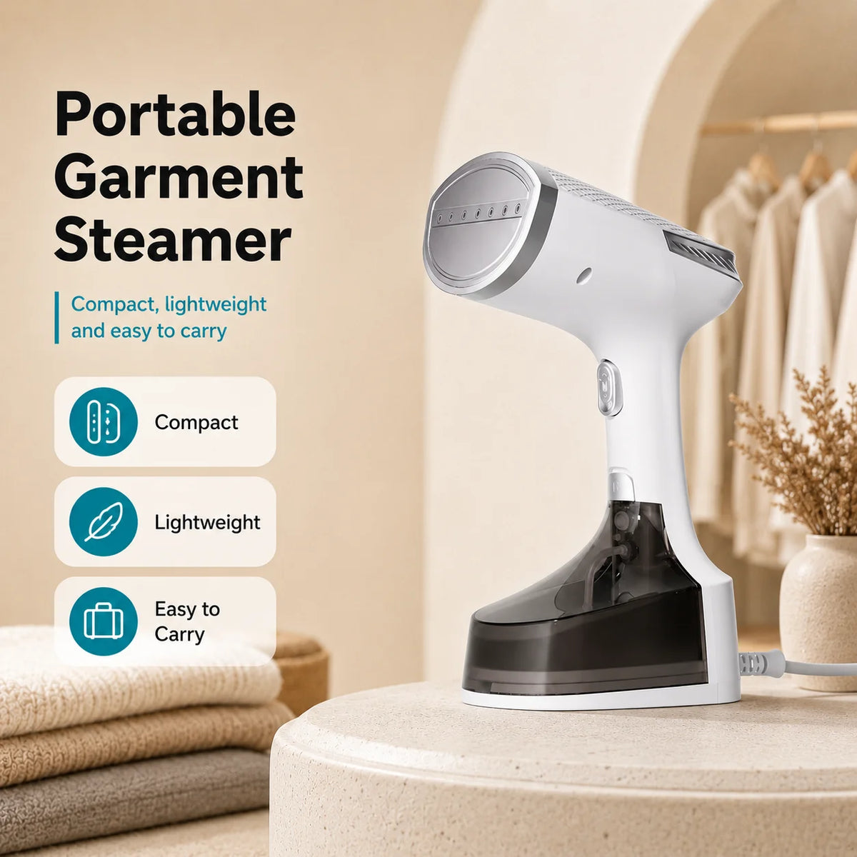 ZNLYRION Handheld Portable Garment Steamer