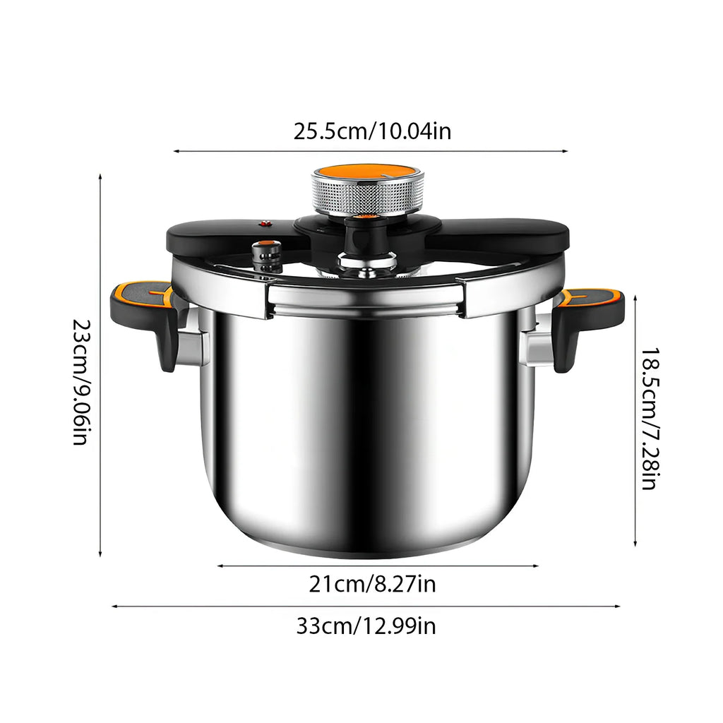 4/6L Stainless Steel Pressure Cooker Multifunctional Pressure Cooker