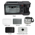Electric Breakfast Machine 3-in-1 Multifunction
