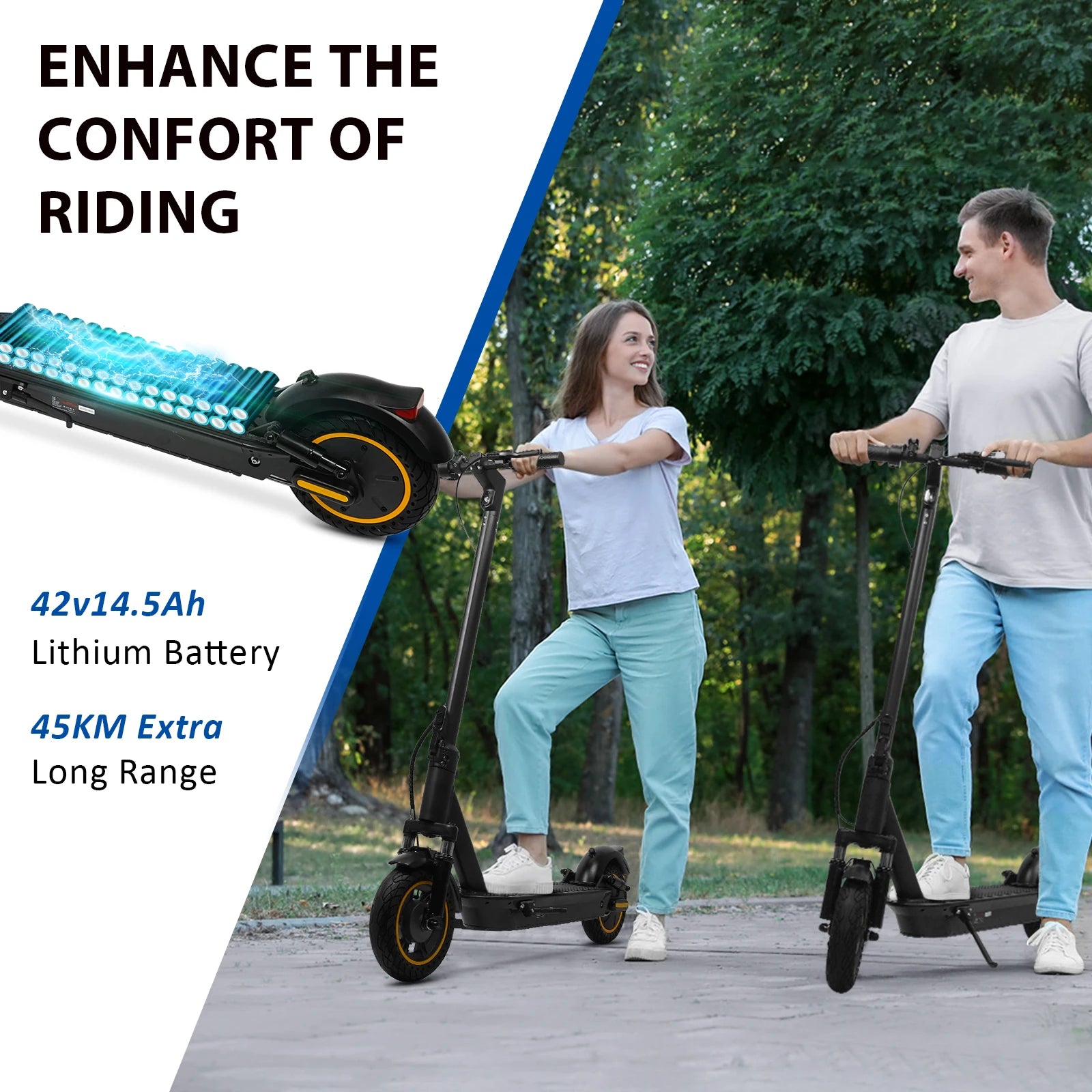 2026 Upgrate AOVOPRO TX01 Smart APP Electric Scooter 350W/500W Powerful Motor 36V25-45KM  Range Adults EScooter with Dual Brake