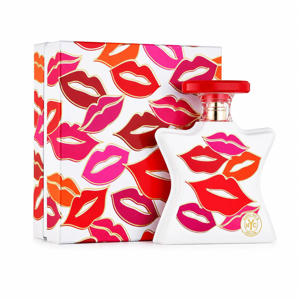 Bond No.9 Nolita Lip Mask Pattern White Curved Bottle