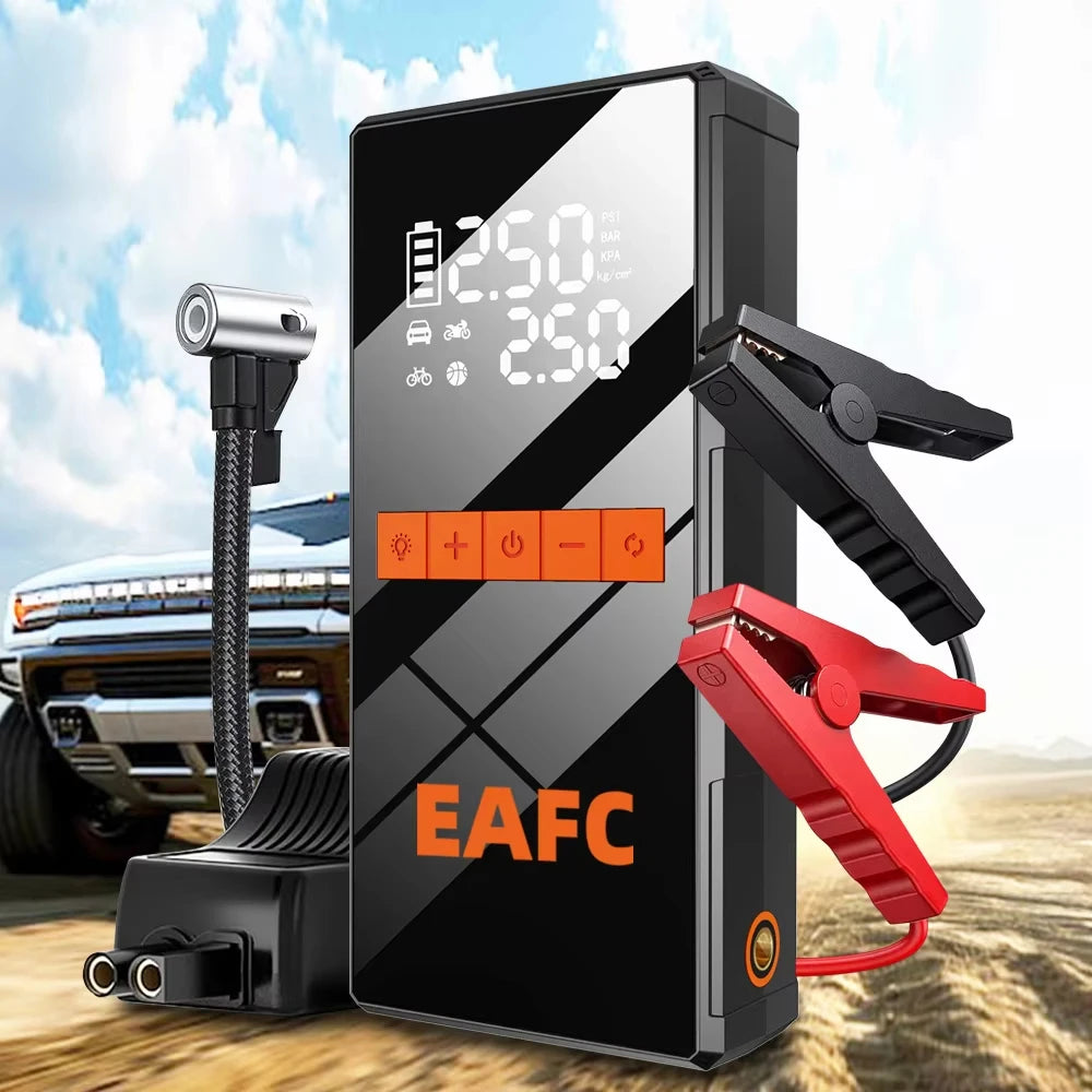 EAFC 150PSI Air Pump Car Battery Emergency Boosters 5000A