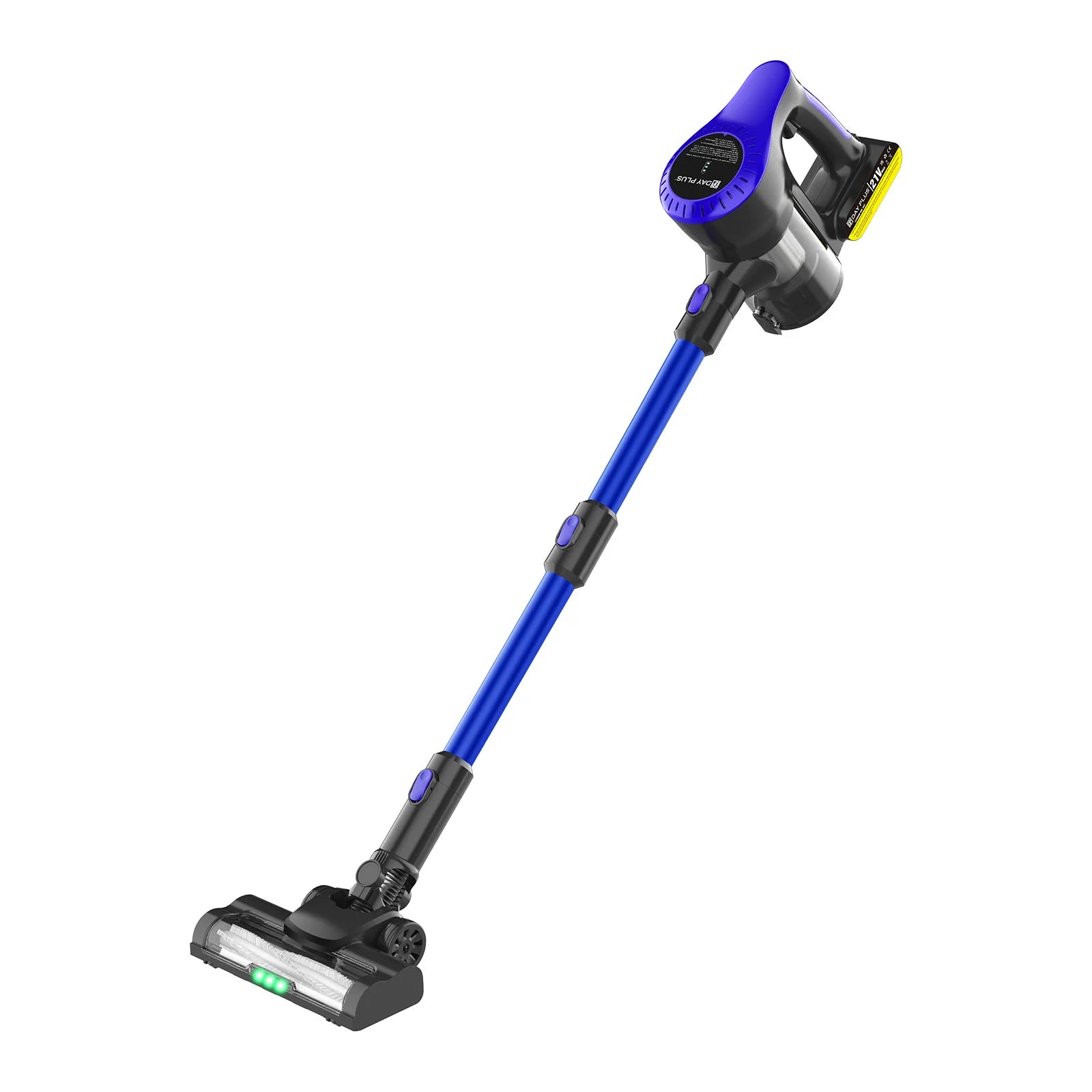 Battery Bagless Vacuum Cleaner 1000W 7000Pa 45Min Cordless Vacuum Cleaner with Light, Anti-Tangle Brush, Super Quiet Self-Standing Battery Vacuum for Pet Hair Carpets Hard Floors