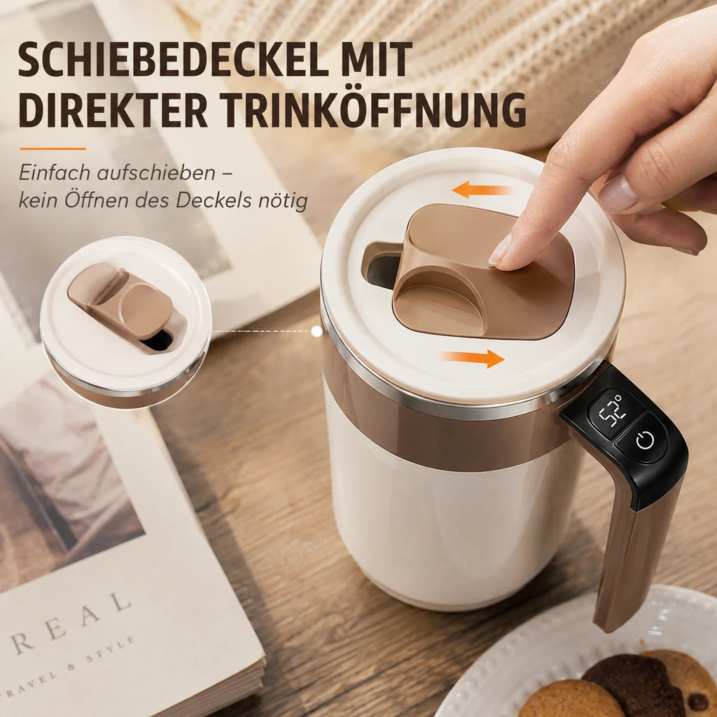 Rechargeable Battery Magnetic Automatic Protein Coffee Milk Mixer Stirring Cup