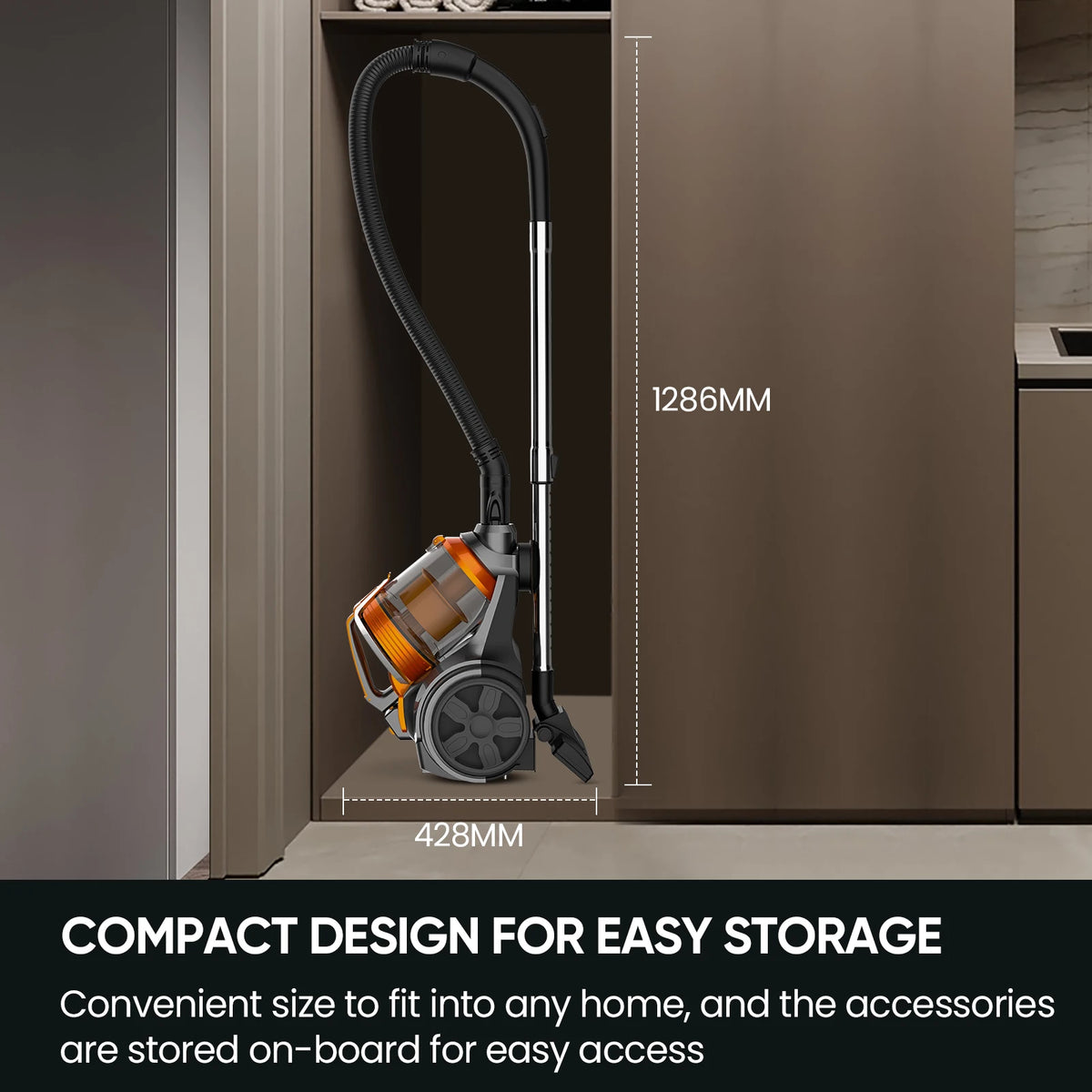 3600W 15000PA Bagless Cylinder Vacuum Cleaners Vacuum Multi-cyclonic
