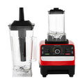 2-in-1 2000W Blender & Food Processor, 2L Smoothie Maker with Stainless Steel Blades for Ice Crush & Juice, Kitchen Mixer