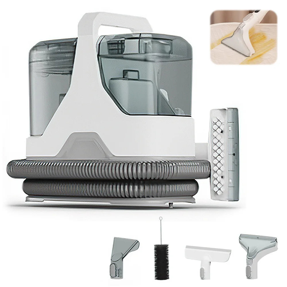 750W 15KPa Handheld Carpet Cleaner Portable
