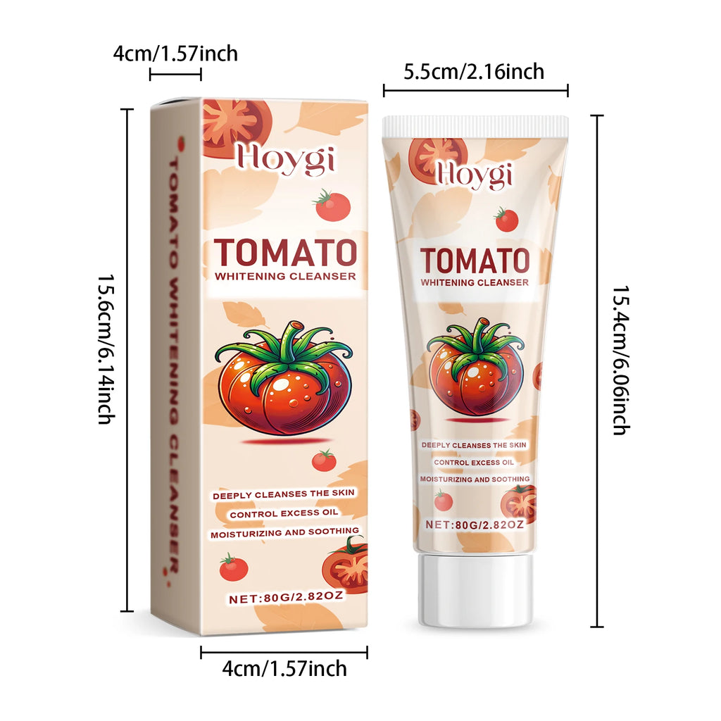 80G Tomato Face Cleaner Gentle Purifing Pores Refreshing Skin Oil