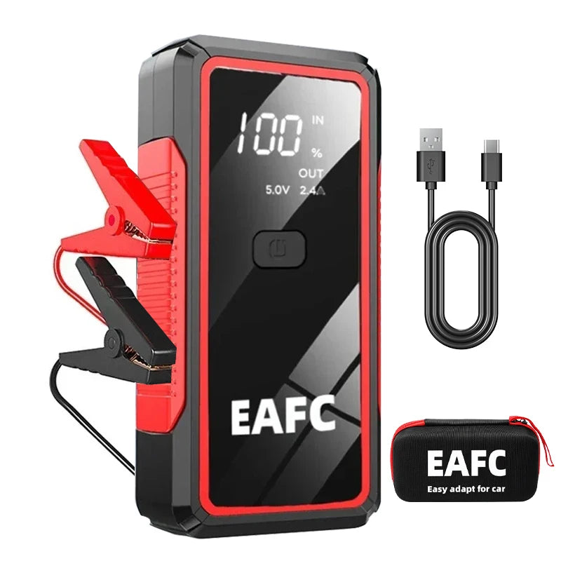 EAFC Car Jump Starter 600A / 1200A /2000A Portable Power Bank Car Battery Booster 12V