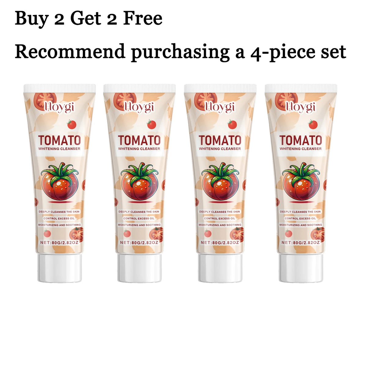 80G Tomato Face Cleaner Gentle Purifing Pores Refreshing Skin Oil