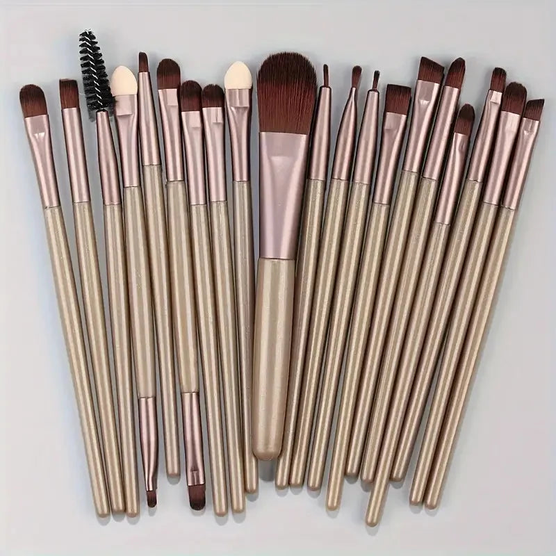 Makeupborstar Set – 12 st Professionella Borstar