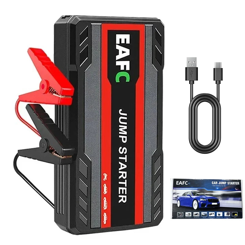 EAFC Car Jump Starter 600A / 1200A /2000A Portable Power Bank Car Battery Booster 12V