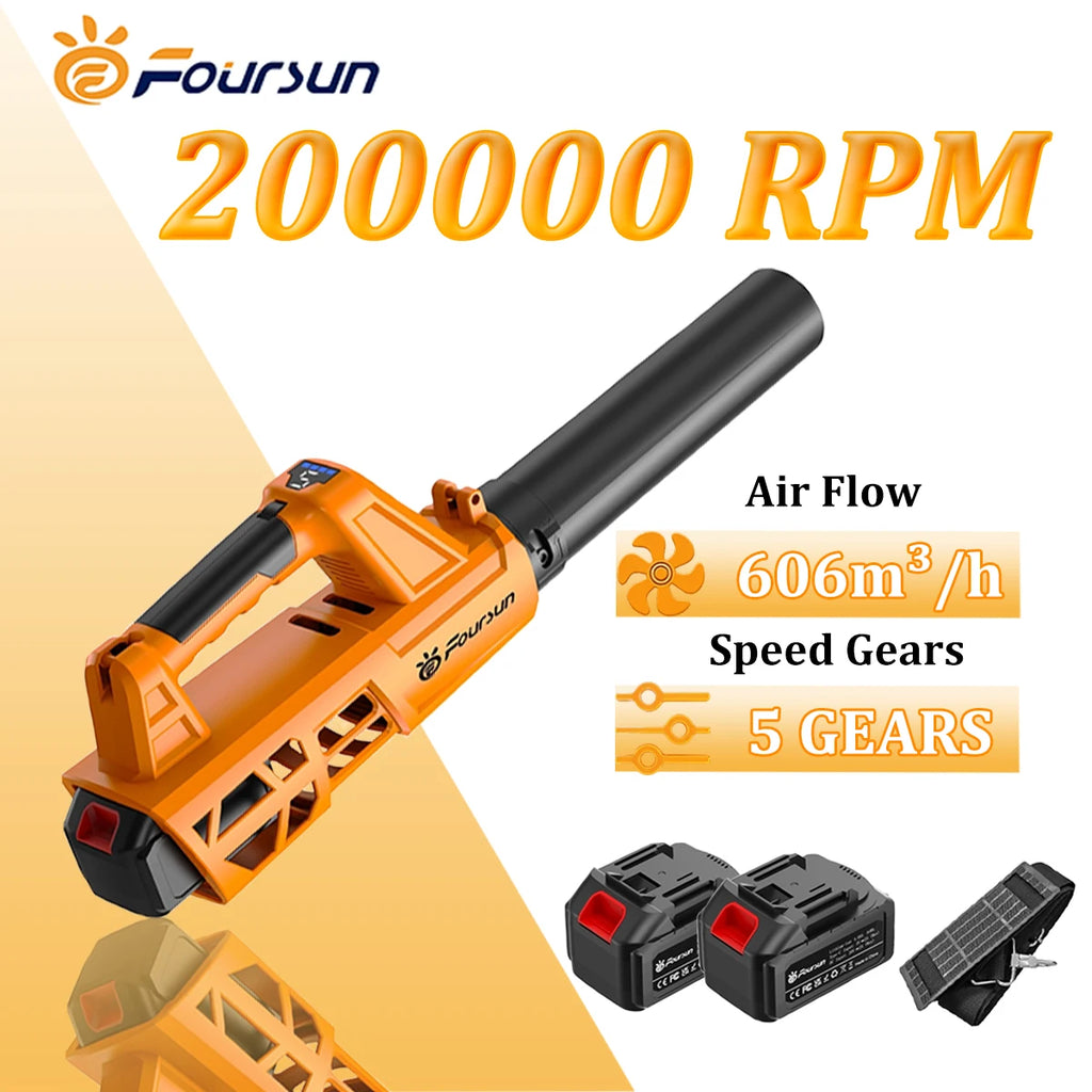 Foursun LB01 Electric Air Blowers High Power Brushless Turbo Fan