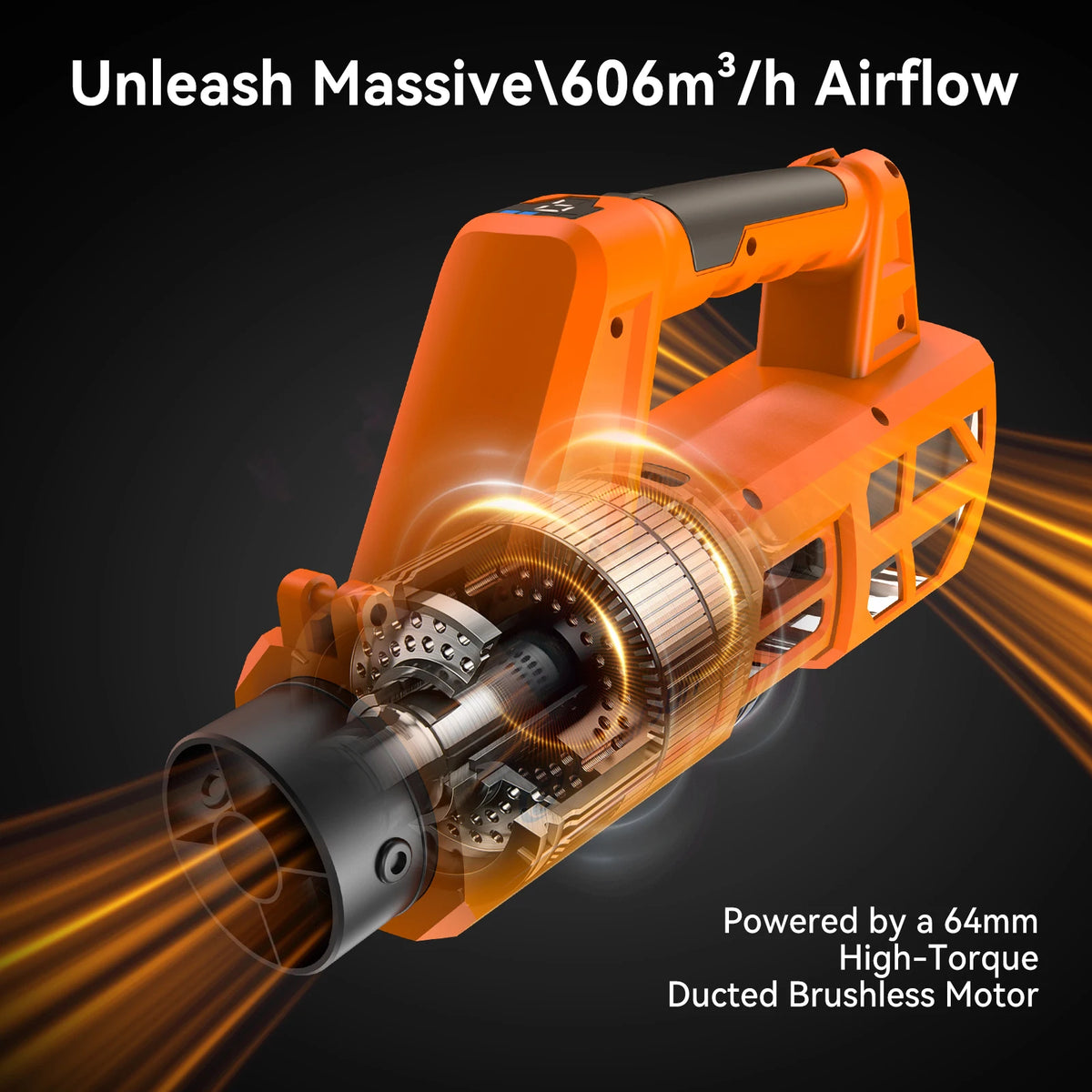 Foursun LB01 Electric Air Blowers High Power Brushless Turbo Fan