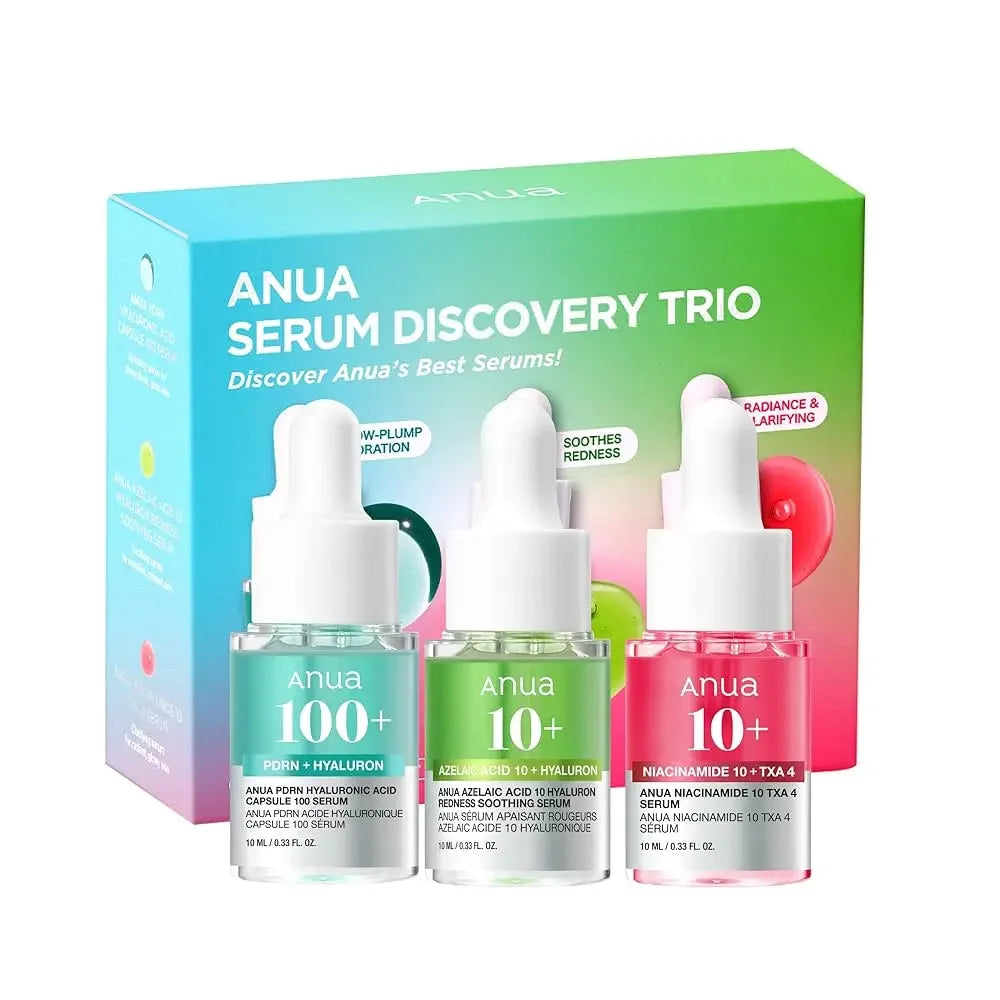 Anua-Trio box of Anua serums
