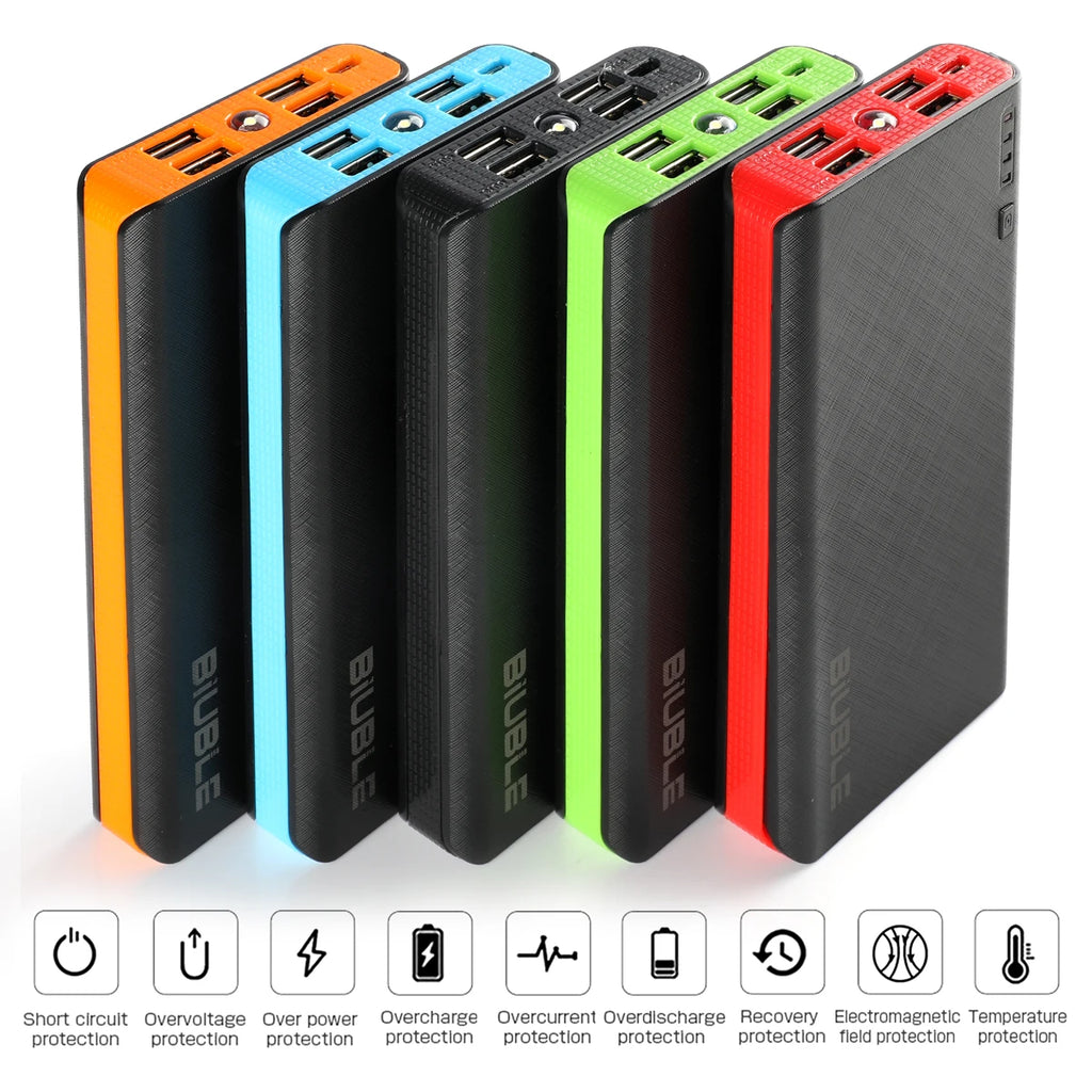 Power Bank Fast Charging 100% 20000 mAh Sufficient Capacity Portable Battery Charger for iPhone Xiaomi Huawei Samsung