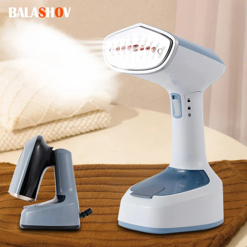 1500W Handheld Steam Hanging Iron Touch Screen Control 15 Seconds Fast Preheat 150ml