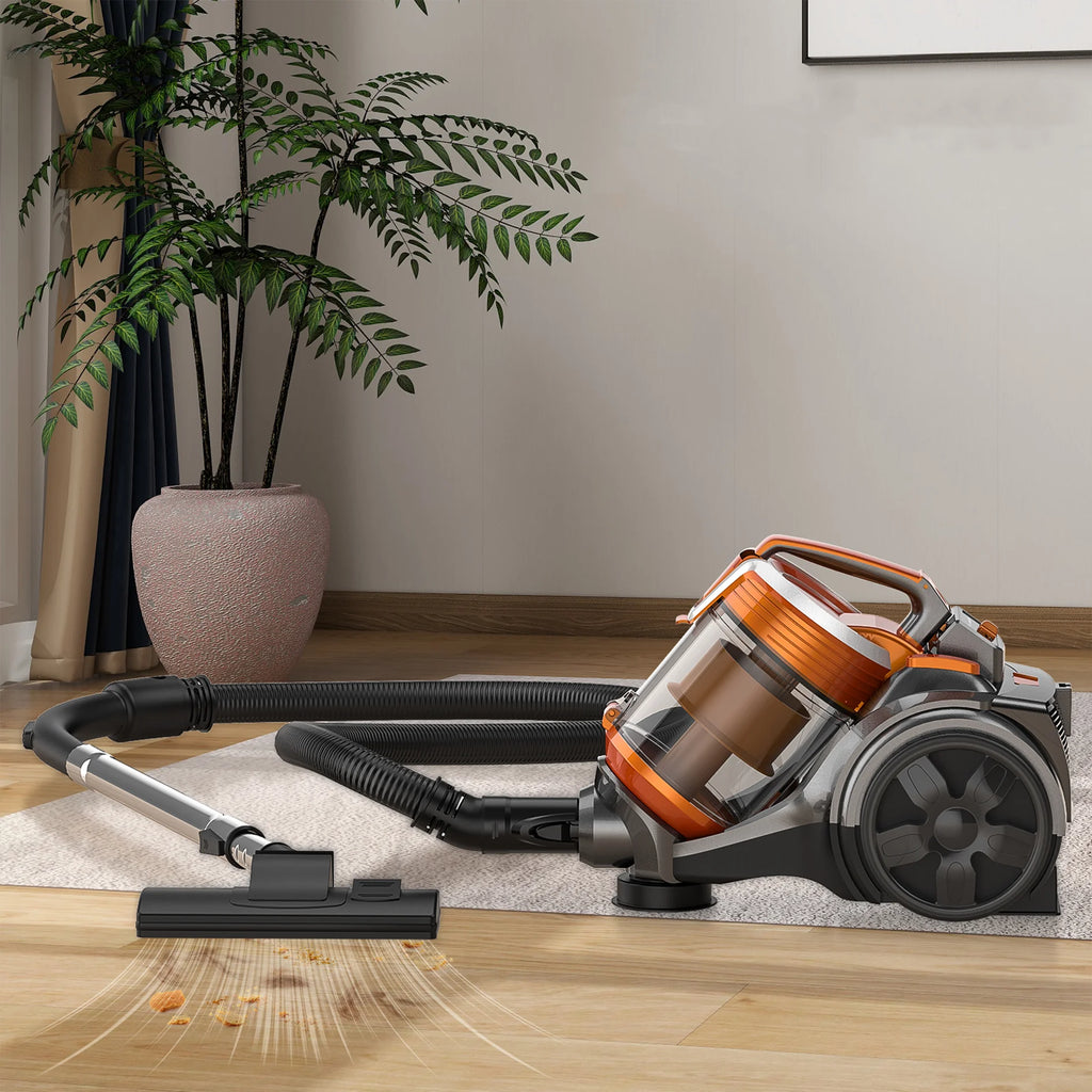 3600W 15000PA Bagless Cylinder Vacuum Cleaners Vacuum Multi-cyclonic