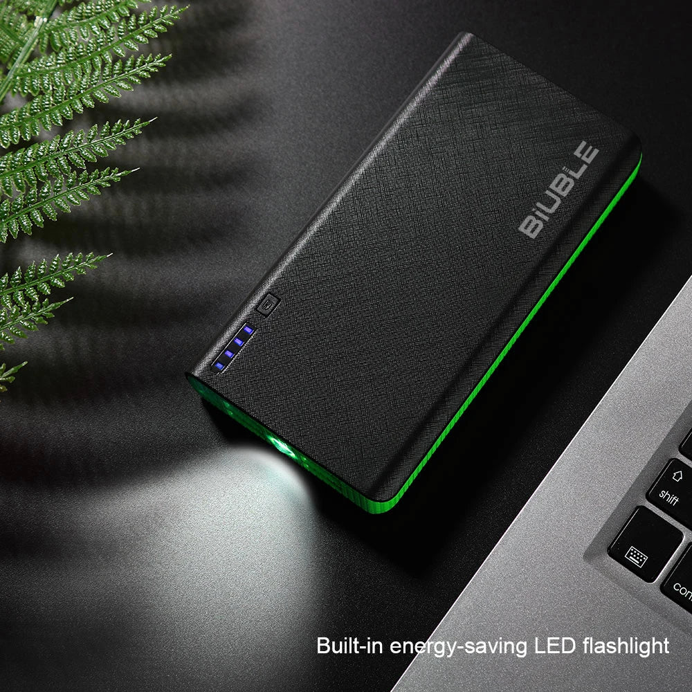 Power Bank Fast Charging 100% 20000 mAh Sufficient Capacity Portable Battery Charger for iPhone Xiaomi Huawei Samsung