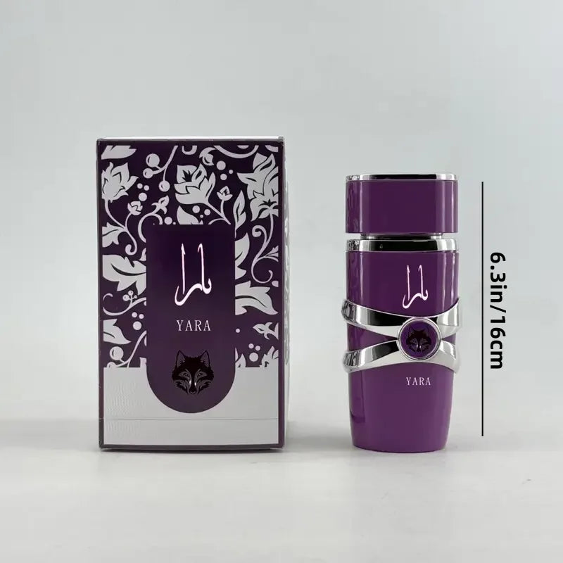 Lattafa Yara EDP Spray 100ml/3.4oz | A Refreshing Floral Scent with a Sweet, Musky, Lasting Finish