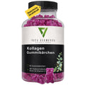 Collagen gummy bears | Lab-tested in Germany | Non-GMO | Dietary supplement | Gluten-free | With biotin and vitamin C | With marine collagen | Fruity taste | 60 gummy bears