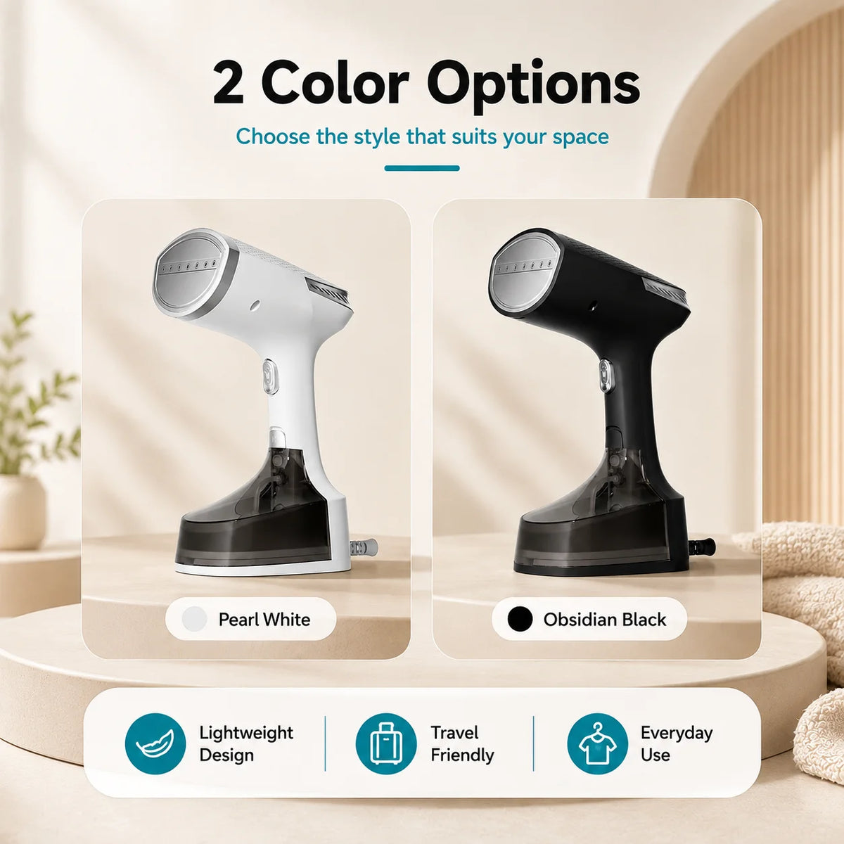 ZNLYRION Handheld Portable Garment Steamer
