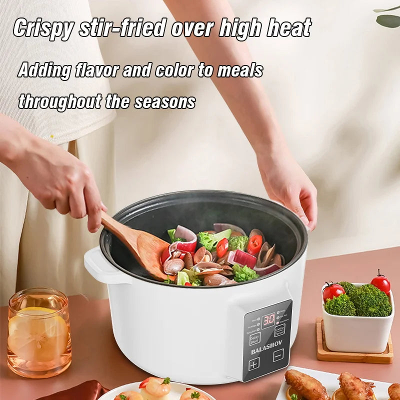 3.5L Electric Multifunctional Cooker Household Hot Pot Intelligent Non-stick Cookware for Kitchen and Home Appliance Rice Pot EU