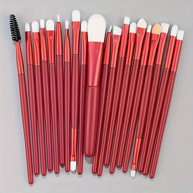 Makeupborstar Set – 12 st Professionella Borstar
