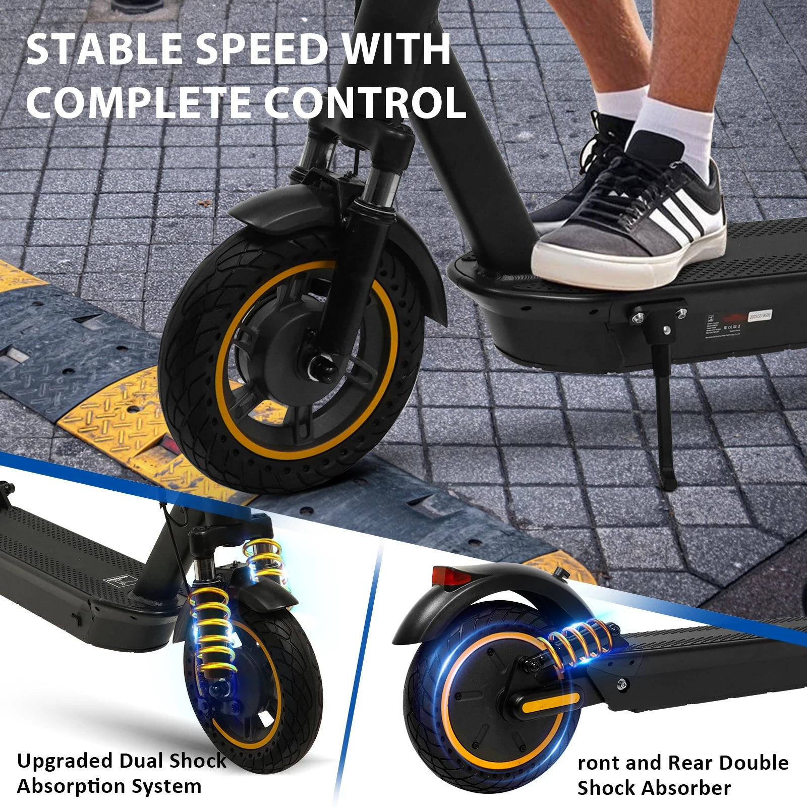 2026 Upgrate AOVOPRO TX01 Smart APP Electric Scooter 350W/500W Powerful Motor 36V25-45KM  Range Adults EScooter with Dual Brake