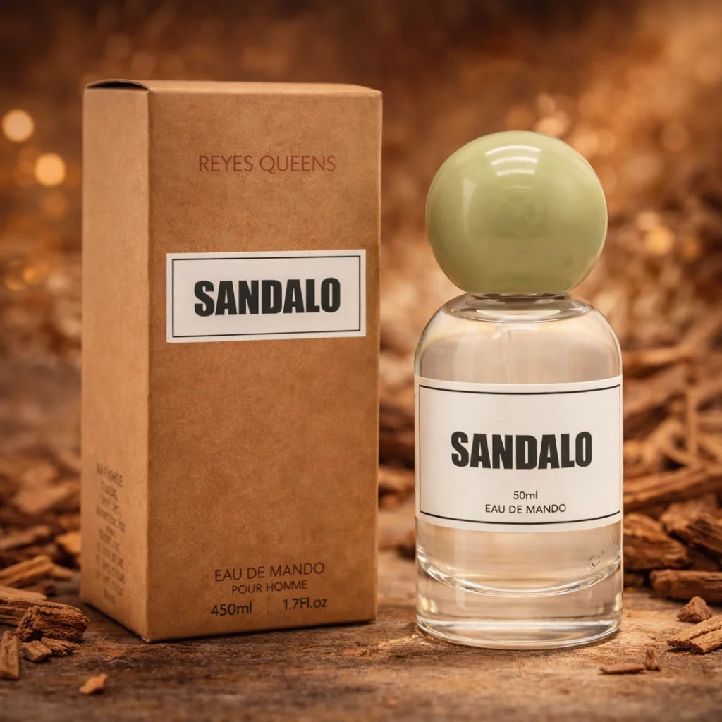 Reyes Queens - Sandalo Eau De Parfum for Men 50ml. Men's Fragrance with Woody and Aromatic