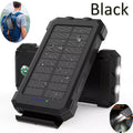 10000000mAh Solar Power Bank Waterproof 2USB LED Battery Charger For Cell Phone