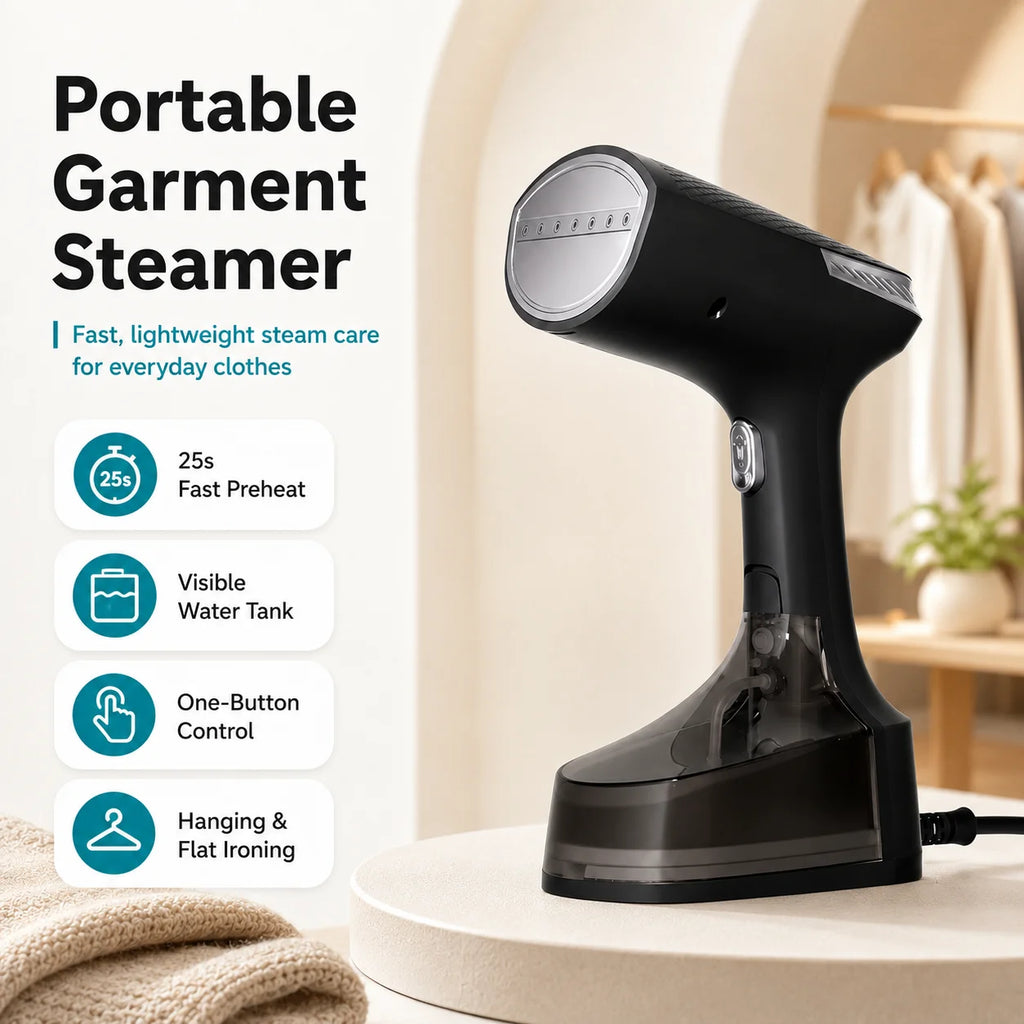 ZNLYRION Handheld Portable Garment Steamer