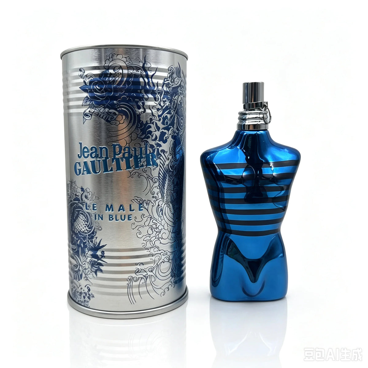 Jean Paul Gaultier Le Male In Blue 125ml Men's Fragrance features an aromatic scent