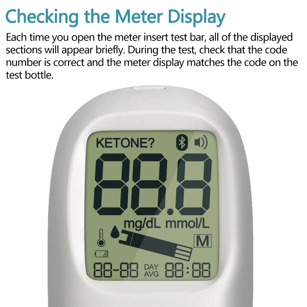 Blood Glucose Monitor Kit-Gout Diabetes Testing