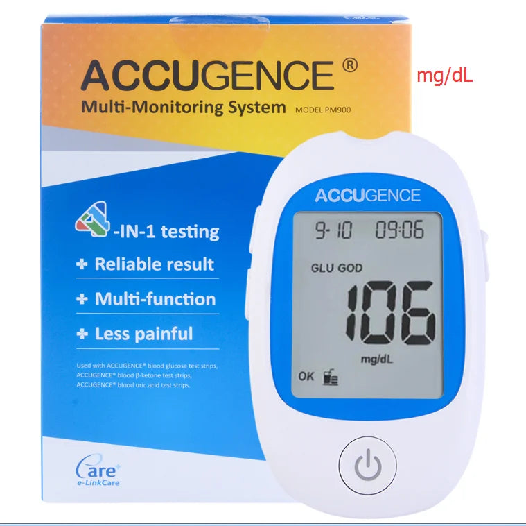 Accurate Blood Ketone Uric Acid Blood Glucose(GOD or GDH)