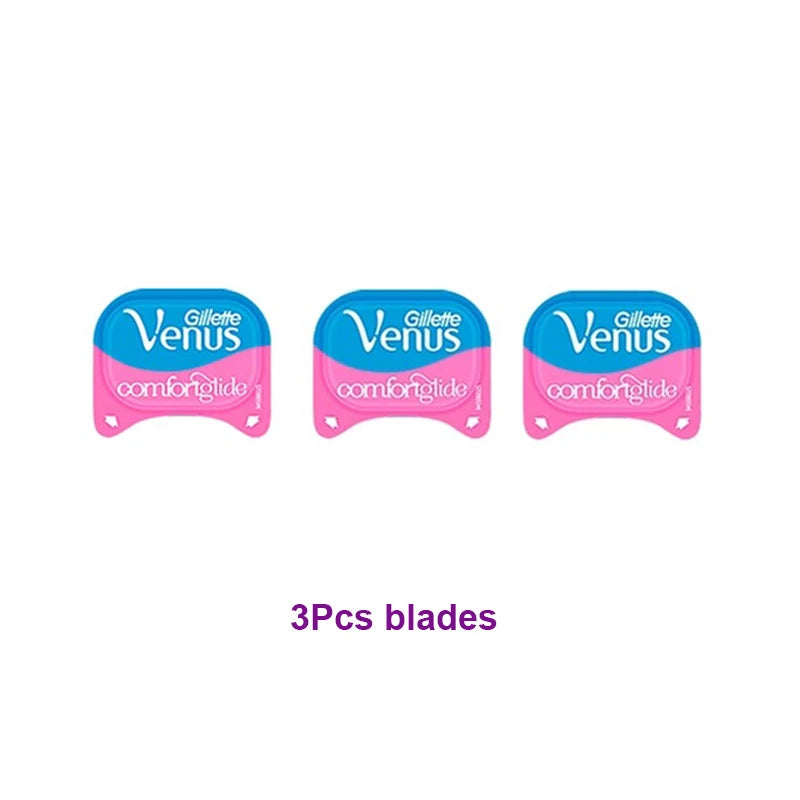 Gillette Women Razor Venus Breeze 3 Layers Stainless Steel Shaving Razor
