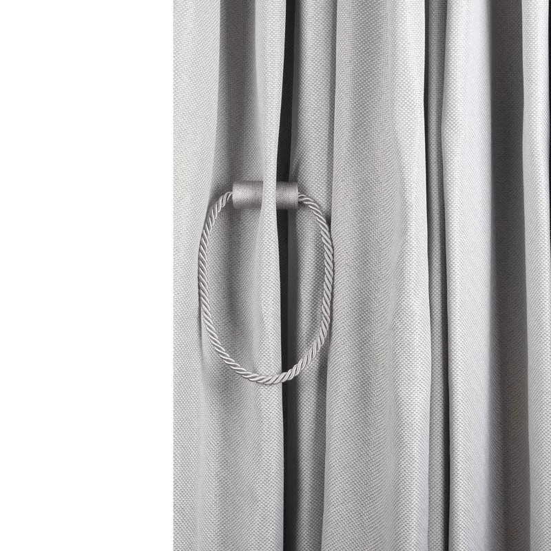 1Pc Magnetic Curtain Tieback Room Accessories Cylinder Hanging Ball Window Drape Holder Buckle Strap Rope Curtain Decoration