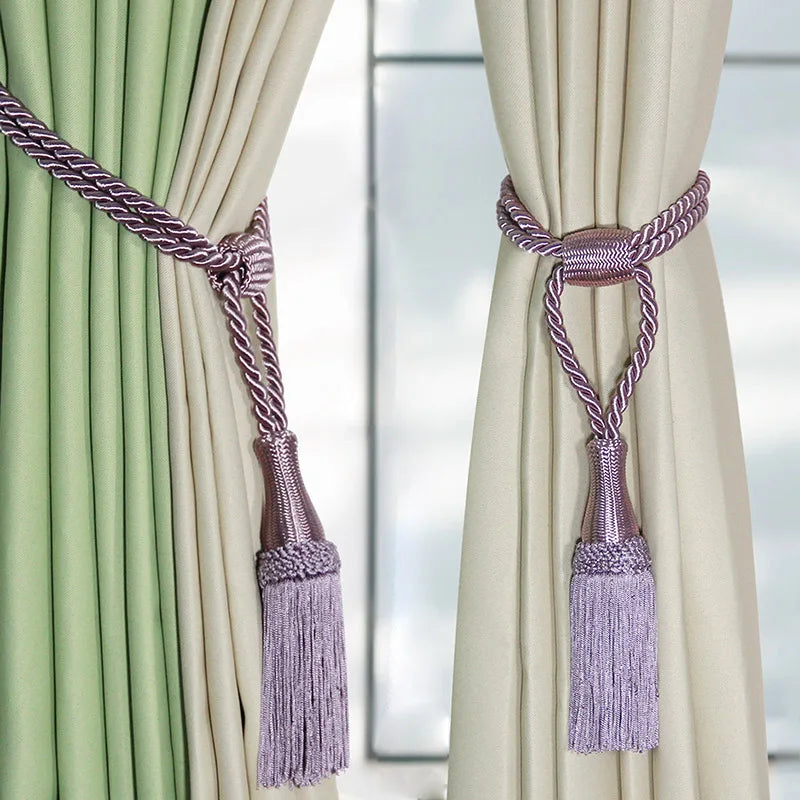 1Pc Tassel Curtain Tieback Hanging Belt