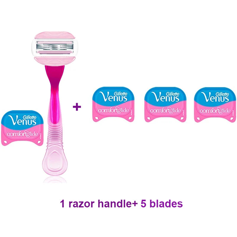 Gillette Women Razor Venus Breeze 3 Layers Stainless Steel Shaving Razor